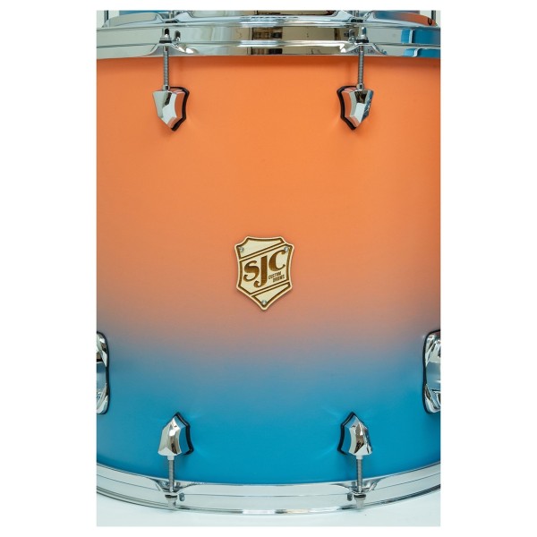 SJC Drums Colour Rush 3pc Shell Pack, Thunder Punch
