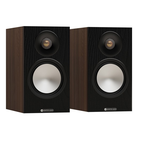 Monitor Audio Bronze 50 7G Bookshelf Speakers, Walnut - main 