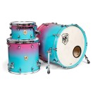 SJC Drums Colour Rush 3pc Shell Pack, Aqua Punch