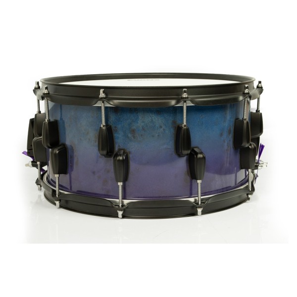 SJC Drums 14 x 7" Custom Snare, Indigo Flow
