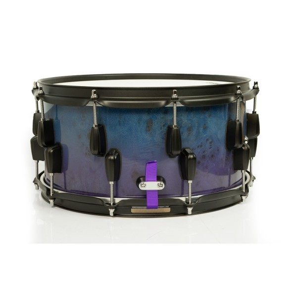 SJC Drums 14 x 7" Custom Snare, Indigo Flow