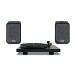 Pro-Ject Debut Carbon EVO Turntable & Ruark Audio MR1 MK3 Bookshelf Speaker Bundle, Black 