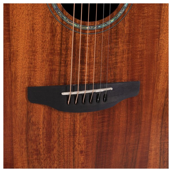 Ovation CS24P Celebrity Standard Plus, Figured Koa - bridge