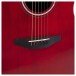 Ovation CS24 Celebrity Standard, Ruby Red - bridge
