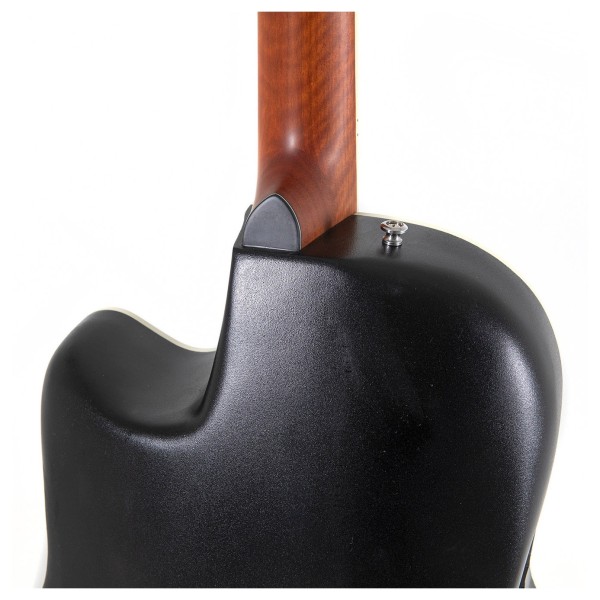 Ovation CS24 Celebrity Standard, Ruby Red - neck joint