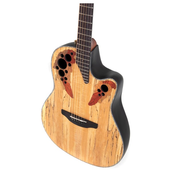 Ovation CE44P Celebrity Elite Plus, Natural Spalted Maple at