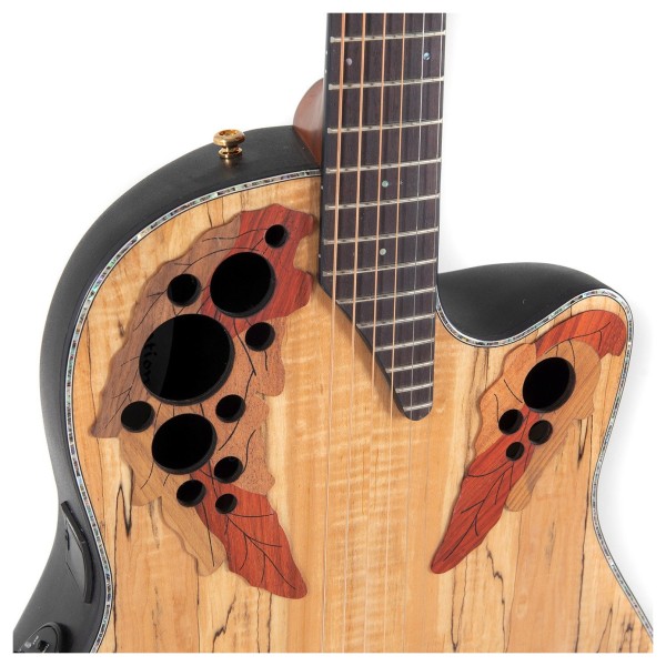 Ovation CE44P Celebrity Elite Plus, Natural Spalted Maple at