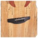 Ovation CE44P Celebrity Elite Plus, Natural Spalted Maple - bridge