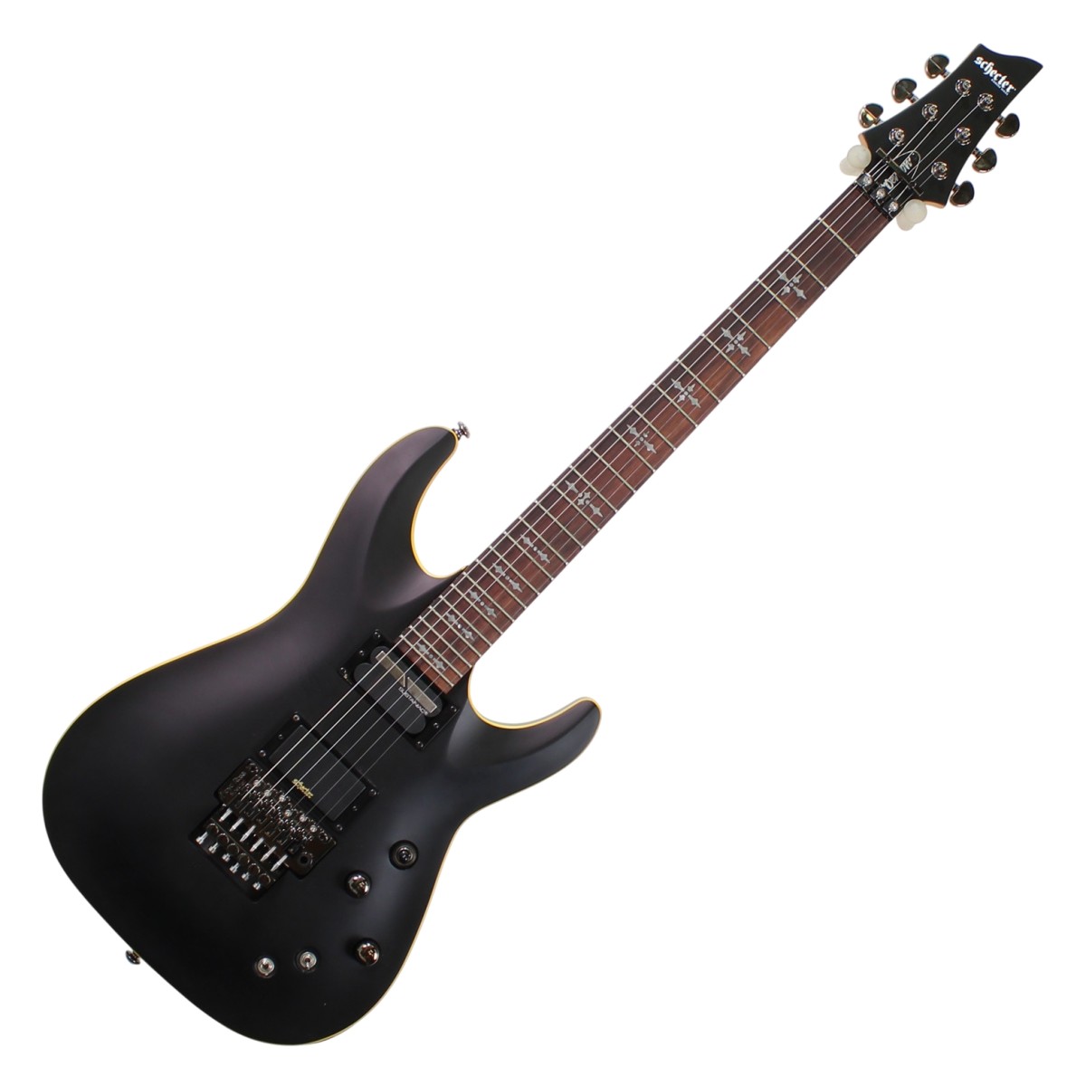 Click to view product details and reviews for Schecter Demon 6 Fr S Aged Black Satin Ex Demo.