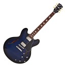 Gibson ES-335 Figured, Deep Ocean Burst #219050088