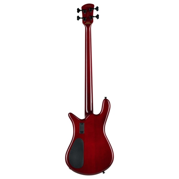 Spector Euro 4 CST Active Bass, Natural Red Burst Gloss - back