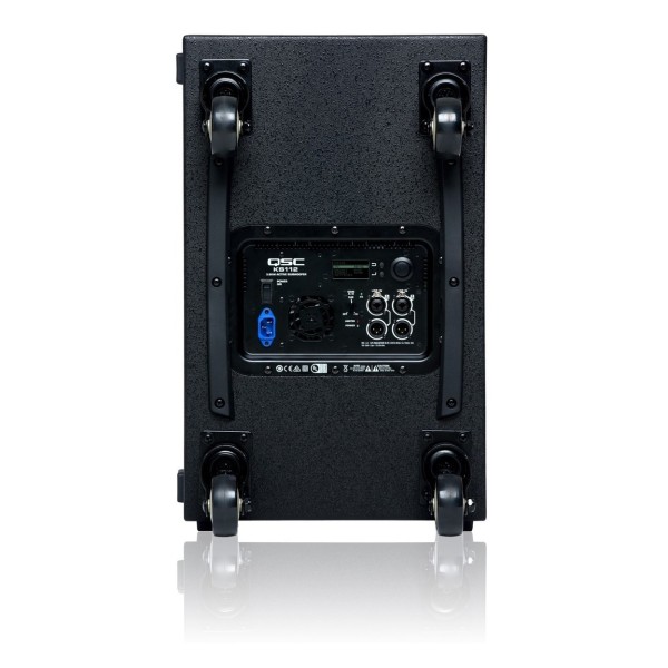 QSC KS112 12" Active PA Subwoofer, Rear