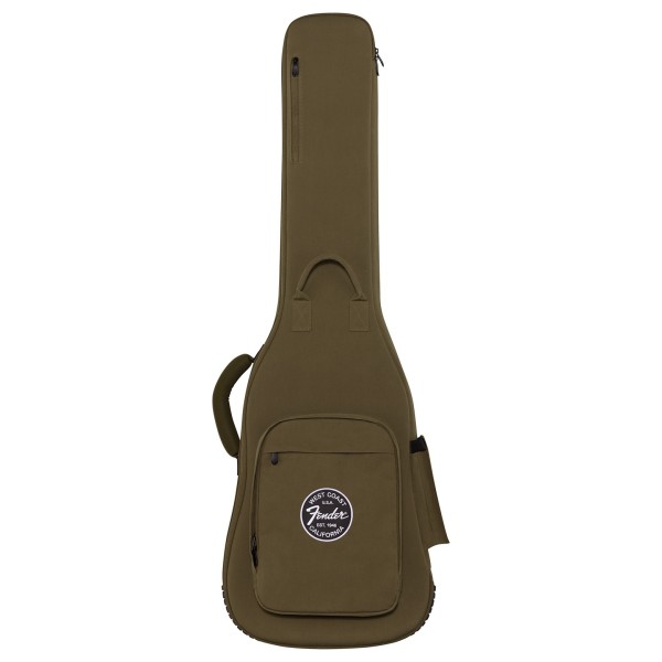 Fender Troubadour Electric Bass Gig Bag, Olive
