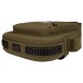 Fender Troubadour Electric Bass Gig Bag, Olive - exterior bumpers