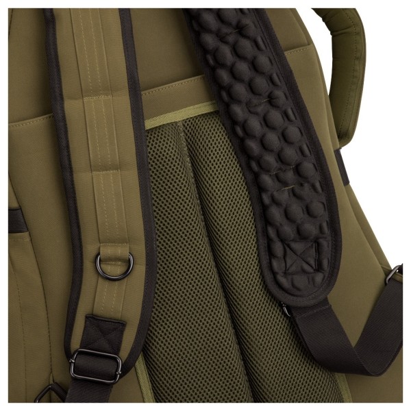 Fender Troubadour Electric Bass Gig Bag, Olive - padded straps
