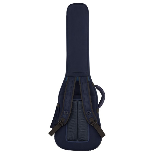 Fender Troubadour Electric Bass Gig Bag, Navy - back