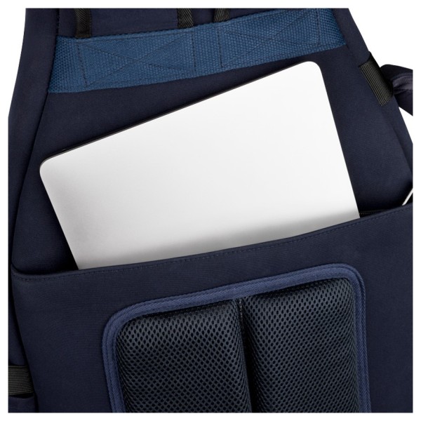 Fender Troubadour Electric Bass Gig Bag, Navy - laptop pocket
