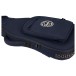 Fender Troubadour Electric Bass Gig Bag, Navy - front pocket