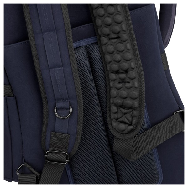Fender Troubadour Electric Bass Gig Bag, Navy - padded straps