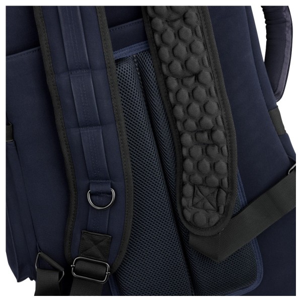 Fender Troubadour Electric Guitar Gig Bag, Navy - padded straps