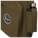 Fender Troubadour Electric Guitar Gig Bag, Olive - bottle pocket