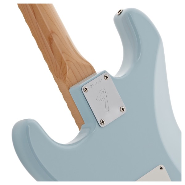 Fender Custom Shop Yngwie Malmsteen Signature Strat, Sonic Blue - neck joint