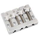 Fender HiMass 4-String Bass Bridge Assembly With Zinc Saddles, Chrome