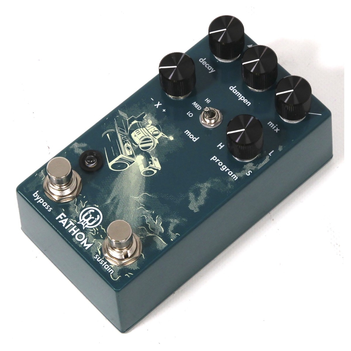 Fathom Reverb Schematic Walrus Audio Fathom Multi Function Reverb - Secondhand at Gear4music