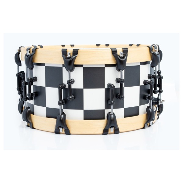 SJC Drums 14 x 7" Custom Snare, Checkerboard