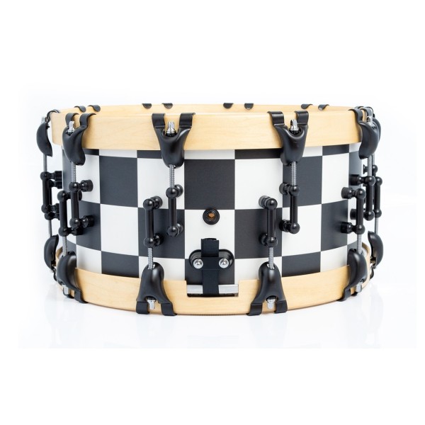 SJC Drums 14 x 7" Custom Snare, Checkerboard