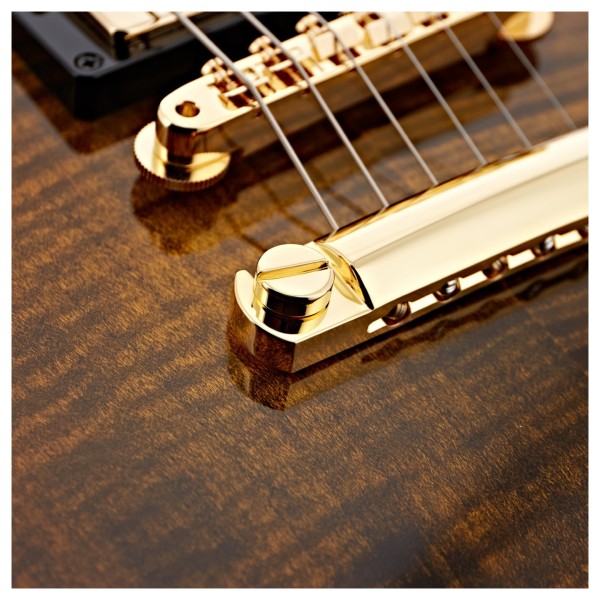 Gibson Custom Les Paul Axcess Custom Figured Top, Bengal Burst #CS502855 - bridge