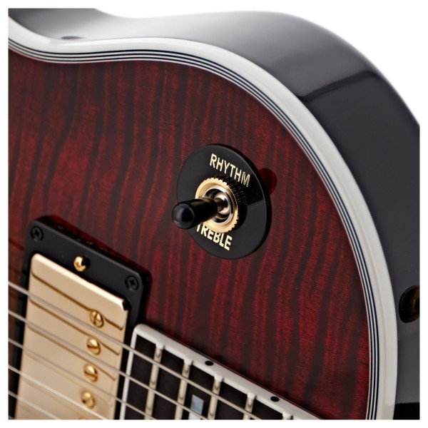 Gibson Custom Les Paul Axcess Custom Figured Top, Bengal Burst #CS502855 - pickup selector