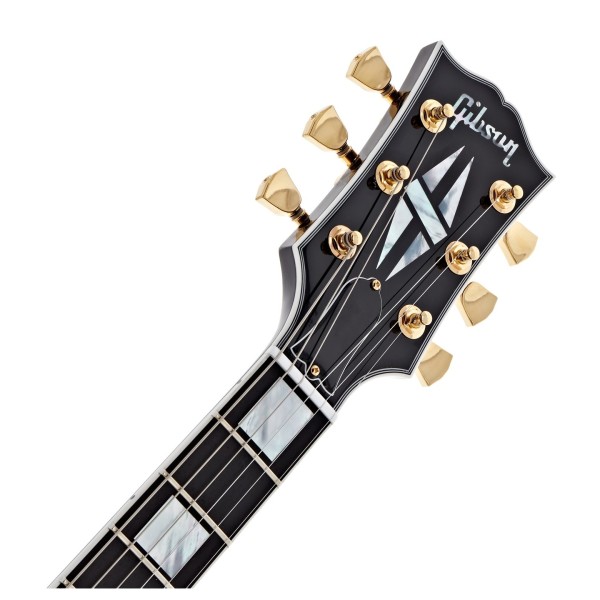 Gibson Custom Les Paul Axcess Custom Figured Top, Bengal Burst #CS502855 - headstock