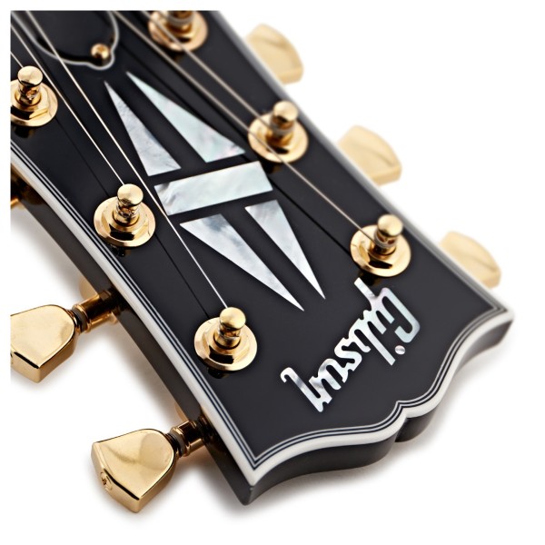 Gibson Custom Les Paul Axcess Custom Figured Top, Bengal Burst #CS502855 - headstock logo