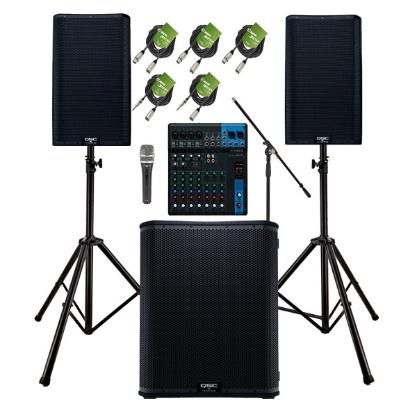QSC Complete PA System Bundle at Gear4music - Main Image