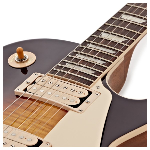 Gibson Les Paul Standard 60s Double Trouble, Vintage Tobacco Burst​ Gloss #200750367 - upper bout