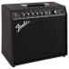 Fender Mustang LTX50 Combo and LTX-5 Footswitch Bundle - amp side view