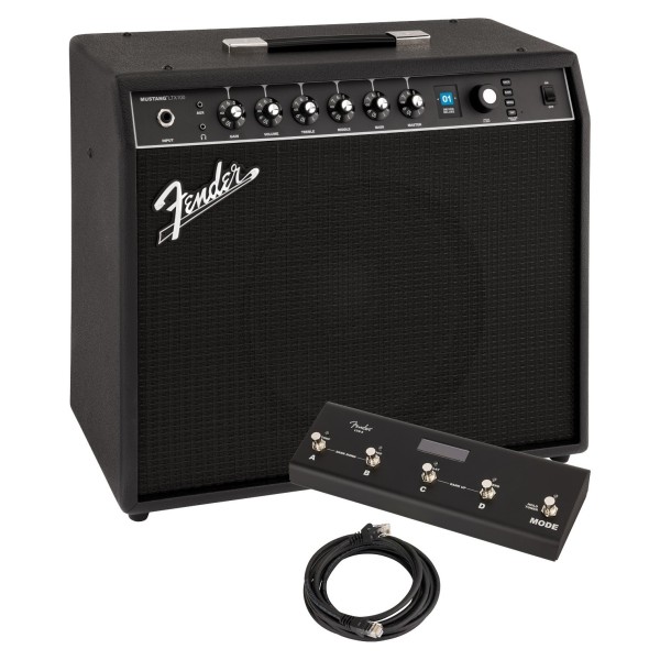 Fender Mustang LTX100 Combo and LTX-5 Footswitch Bundle