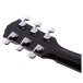 Fender CD-60 V3 Acoustic Guitar with Accessory Pack Builder - back of guitar headstock