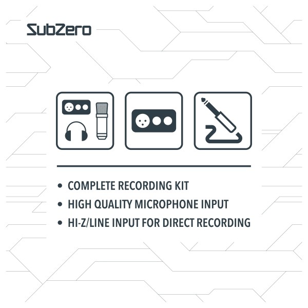 SubZero BASE-1 Portable Recording Bundle