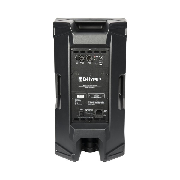 dB Technologies B-Hype 10" Active PA Speaker, Rear 