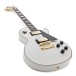 Gibson Custom Les Paul Custom, Alpine White #CS502631 - angled shot