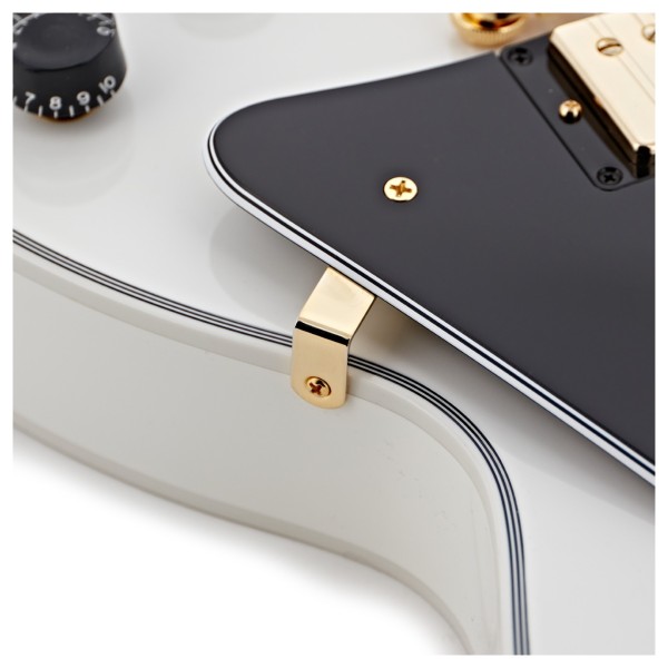 Gibson Custom Les Paul Custom, Alpine White #CS502631 - scratchplate