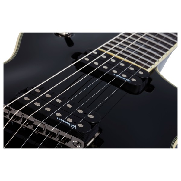 Schecter Solo-II BlackJack, Black pickups