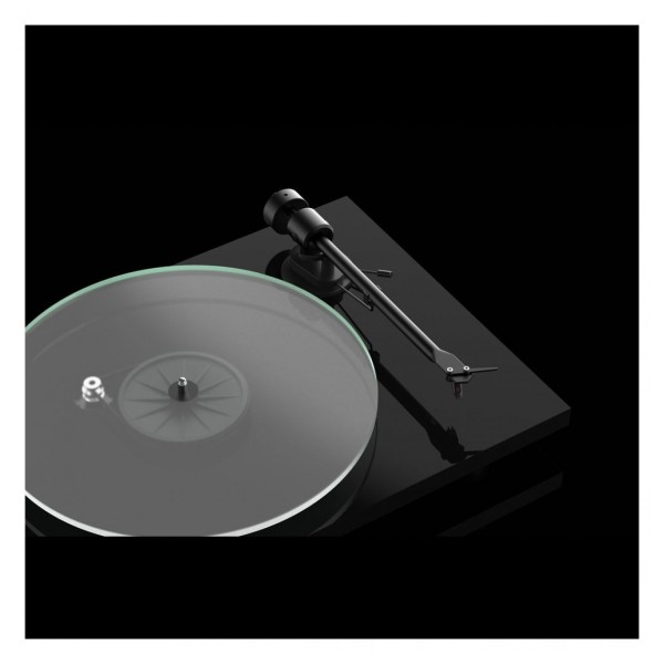 Pro-Ject T1 Bluetooth Turntable & Ruark Audio MR1 MK3 Bookshelf Speaker Bundle, Black
