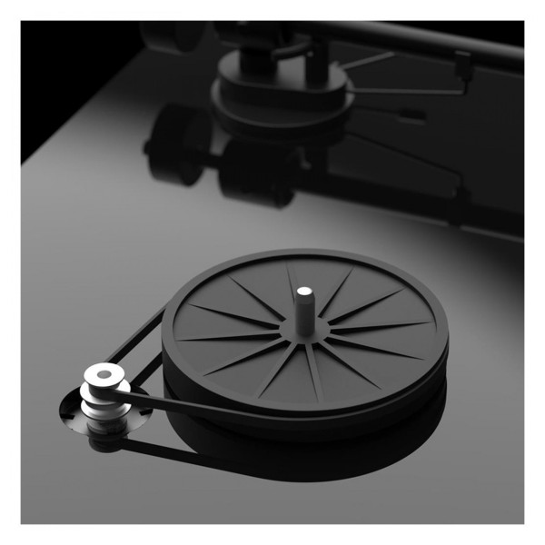 Pro-Ject T1 Bluetooth Turntable & Ruark Audio MR1 MK3 Bookshelf Speaker Bundle, Black