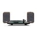 Pro-Ject T1 Bluetooth Turntable & Ruark Audio MR1 MK3 Bookshelf Speaker Bundle, Walnut