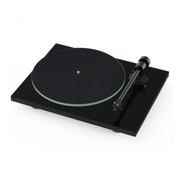 Pro-Ject T1 Bluetooth Turntable & Ruark Audio MR1 MK3 Bookshelf Speaker Bundle, Walnut