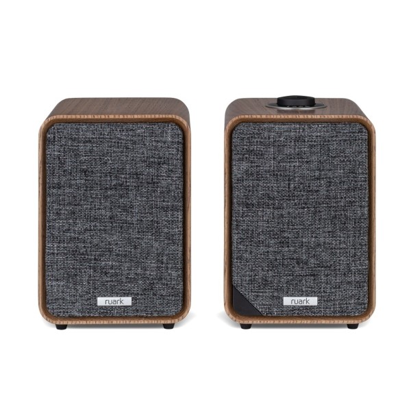 Pro-Ject T1 Bluetooth Turntable & Ruark Audio MR1 MK3 Bookshelf Speaker Bundle, Walnut