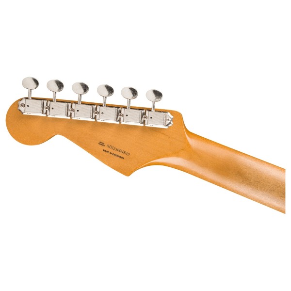 Fender Vintera II Road Worn '60s Stratocaster RW, Sonic Blue - headstock back 